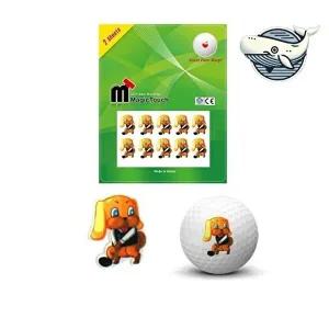 골프공 디자인 볼마커 매직터치 스티커 재미있는-WFHJO1L