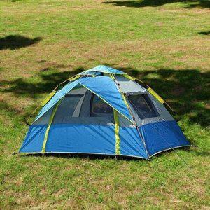 [JHQS0RYY_53D4]간편텐트 캠핑 오토 (스카이) 2~3인용