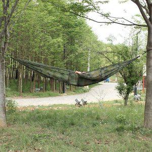 고품질 초경량 캠핑 해먹 침대 야외용 해먹 네트해먹 야외의자 간이그네 해먹세트 야외침대 (WFHXOBQ)