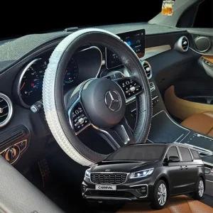 핸들커버 입체 4D 실리콘 더뉴카니발 핸들커버 가죽핸 (WFH13GA)