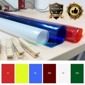 필터 용지 사진 젤 무대 조명 헤드 라이트 스트로브 손전등 스튜디오 빨간색 빨간색/파란색/녹색/빨간색/노