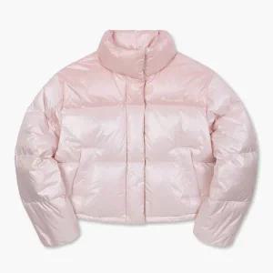 [르꼬끄](강남점)[이월][70% OFF] 여성 글로시 크롭 덕다운 BPK / QO422ODJO2