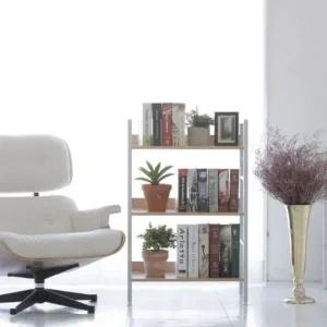 진열책꽂이 화이트 책장 낮은 안방선반 좁은 얇은 피규어장식 벽걸이책꽂이 협탁테이블