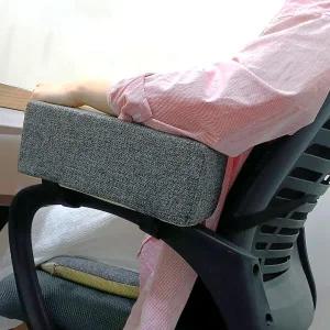 아트박스/방콕연구소 책상 팔꿈치쿠션 의자 팔걸이쿠션 팔받침 10cm 2개