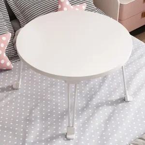 이시아르 원형 좌식책상 노트북테이블 접이식책상 노트북테이블 침대컴퓨터테이블 높낮이테이블