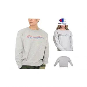 챔피온 남성맨투맨 고퀄리티 기모 팝그레이 GF88