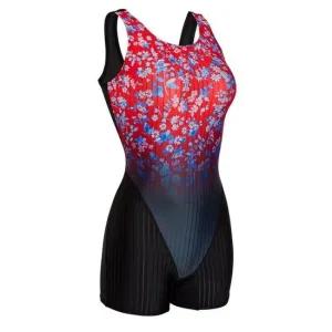 랠리 2025 여자 아쿠아로빅 반전신 3부 수영복 H13143