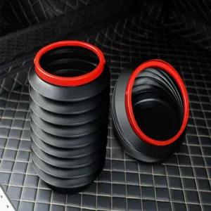 접이식 휴지통 차량쓰레기통 다용도통 보관통 휴대용통 플라스틱통 대용량물통 우산통 자동차휴지통