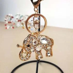 큐빅 코끼리 열쇠고리 키홀더 키링 보석열쇠고리 열쇠고리 키홀더 키링 보석소품 소품 팬던트