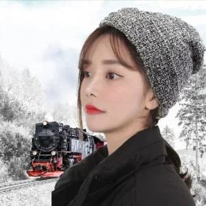 수면사 숏 비니 겨울 방한모자 따뜻한 포근한 패션 캡