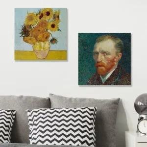 ( 출고옵션 - 25x25cm ) 세기의 명화 캔버스액자 고흐 (WF16514)