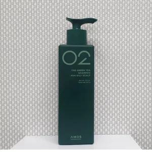 아모스 녹차실감 샴푸 지성두피용 500g