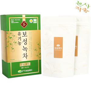 유기농 보성녹차 예향 100g / 유기농 세작 잎녹차 예향차 세작차 보성제다 2025년 햇녹차