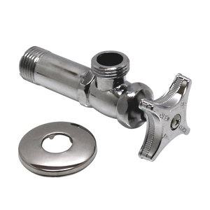 관붙이앵글밸브 KS규격 분리형 다용도 다기능 유량조절밸브 수도꼭지 세면기 세면대부속 양변기부속 트랩