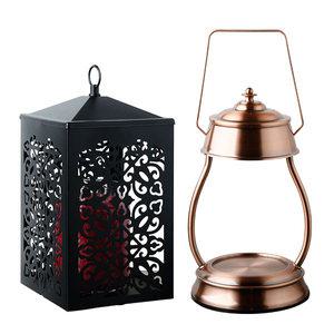 허리케인 스크롤 앤티크 캔들 워머 램프 전기 스텐드