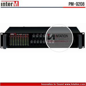 [INTER-M]PM-9208/PM9208/8대의 파워 앰프 각각의 스피커를 모니터하기 위한 선택 스위치 기능
