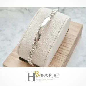 [호림쥬얼리]실버92.5)미아방지)예쁜(HR)실버 어린이 스틱 팔찌(무료각인)