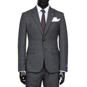 [킨록바이킨록앤더슨](신세계 사우스시티)차콜그레이 마이크로 체크 스트레치 슬림 핏 정장