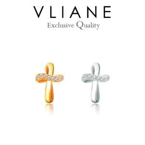 18K 라크로스 십자가 팬던트