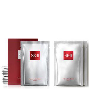 [SK-II](강남점)(기획) 페이셜 트리트먼트 마스크 10매  or 화이트닝 소스 덤 리바이벌 마스크 10매 세...