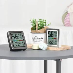 노바리빙 프리미엄 온습도계 ML0758+건전지 스위스산 센서 온도계 습도계