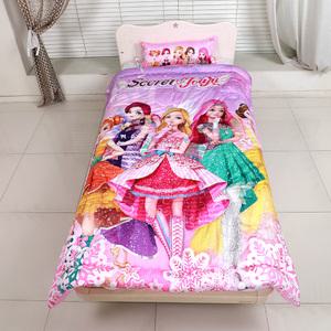 시크릿쥬쥬 싱글 차렵이불세트(이불/패드/베개)