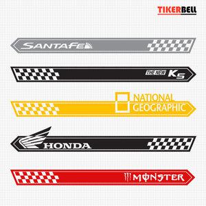 티커벨 차종별 로고 라인 데칼스티커 TKLL-80