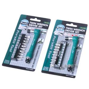 대만 라쳇 드라이버 세트 양날 렌치 별비트 육각 복스