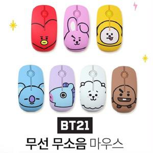 로이체 BT21 우주스타 무소음 무선 마우스