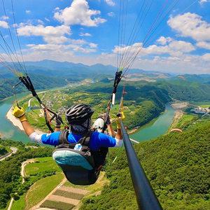 단양 패러글라이딩 체험 더쎈