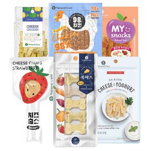 네츄럴코어 간식 - 강아지 치즈 간식 모음