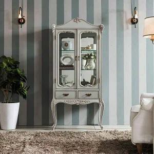 [무료배송] 클래식 엔틱가구 밀란 컬러 장식장
