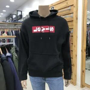 [리바이스] 오버핏 그래픽 후드티셔츠  72632-0004_DJ