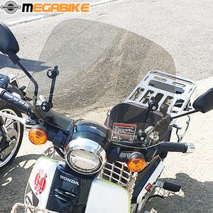 슈퍼커브110 윈드스크린 21년이전 투명 스모그 숏타입 커브윈도우 CUB 바람막이 숏타입 윈드스크린 튜닝