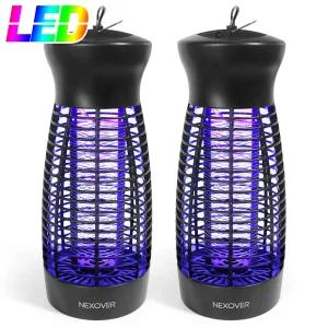 (1개+1개)넥소버 LED 전기 모기퇴치기 벌레 해충 퇴치기 포충기 포충등 6W