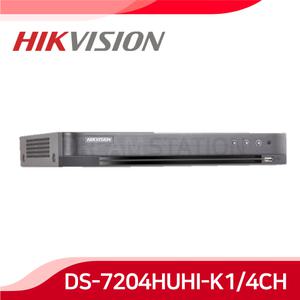 하이크비전 DS-7204HUHI-K1 4채널 8백만화소 DVR CCTV 녹화기