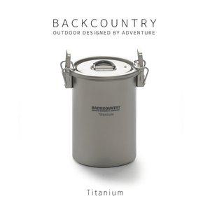 [백컨트리] 티타늄 라이스 쿠커 캠핑찜기 반합 캠핑 백패킹 코펠
