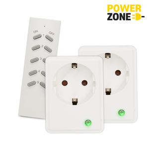 파워존 리모컨 멀티탭 콘센트+스틱리모컨 세트 4000W