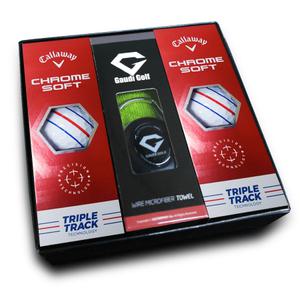 캘러웨이 크롬소프트 트리플트랙 6구 골프타월 골프공선물세트 홀인원기념품