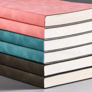 아이디어노트 A4 대용량 무지노트 두꺼운 공책 PU커버 그림연습