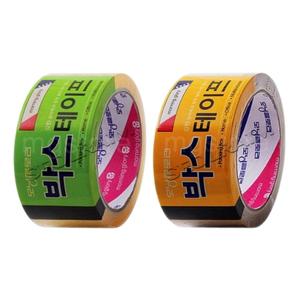 모닝글로리 박스포장 이사 물류용 박스 테이프 40m 1개