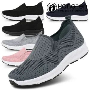 발편한 경량 니트 망사 남녀 여름슬립온 운동화 단화