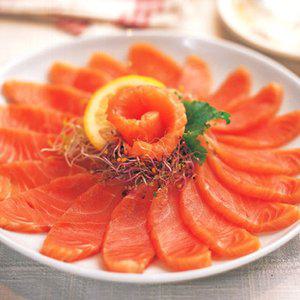 [맛군]칠레산 프리미엄 훈제연어 슬라이스 200gx3팩