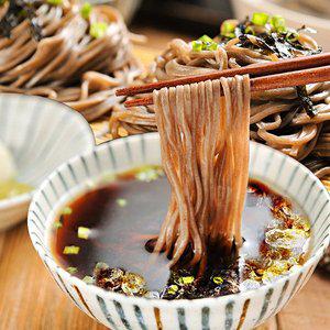 [푸르젠]모밀소바(메밀소바)세트 메밀면 1kg + 육수 5팩(팩당 200g)