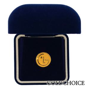 [골드초이스] 금뱃지 1.875g(반돈) 황금 순금뱃지 제작 순금카드 결제