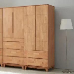 아트박스 아름이와다움이 에센스 고무나무원목  2단서랍 옷장