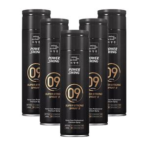 미쟝센 파워스윙 슈퍼 스트롱 스프레이9 200ml 5개