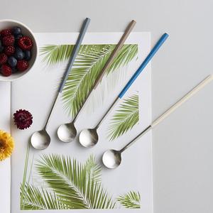 국산 스텐 롱티스푼 에이드스푼 디저트스푼 티스푼 1P