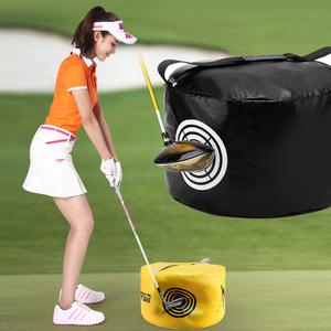 골프 임팩트백 파워백 스윙연습 타이밍 자세교정 자세연습 임팩트업 샌드백 실내 골프용품