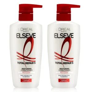 로레알파리 엘세브 토탈 리페어 5 컨디셔너 375ml x 2개